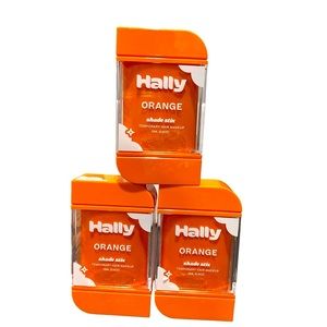 3 Hally Shade Stix Temporary Hair Makeup 12ML Pack Orange